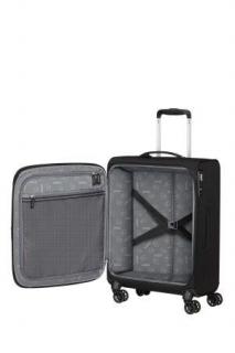Kufor American Tourister AEROSPIN SPINNER S EXP  , 47 L 153536 - Black - aerospin 153536