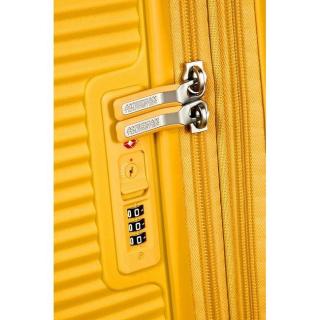 Kufor American Tourister SOUNDBOX SPINNER 67/24 TSA EXP, 71,5 l 88473 - golden yellow 88473