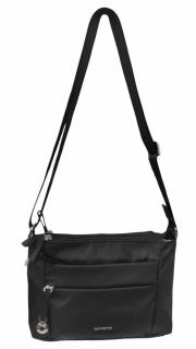 Malá crossbody kabelka Samsonite MOVE 5.0 H. SHOULDER BAG S 3 ZIP-BLACK 151646-1041
