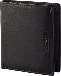 Malá kožená pánska peňaženka Samsonite Success 2 - black 124018-1041