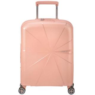 Malý kufor American Tourister STARVIBE SPINNER 55/20 EXP TSA, 37 l 146370 - Metallic Peach 146370