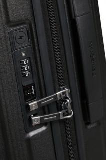 Malý kufor Samsonite NUON SPINNER 55/20 EXP, 38 l 134399 - Matt Graphite 134399-4804 134399
