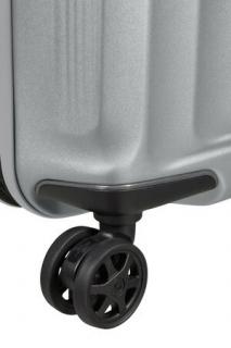 Malý kufor Samsonite NUON SPINNER 55/20 EXP, 38 l 134399 - Matt Silver Nuon 134399