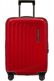 Malý kufor Samsonite NUON SPINNER 55/20 EXP, 38 l 134399 - Metallic Red 134399-1544 134399