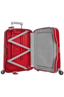Malý kufor  Samsonite S´Cure Spinner 55/20, 34 l 49539 - Červená (Crimson Red) 49539
