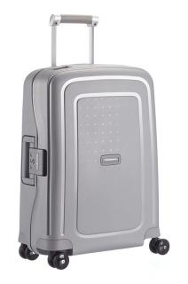 Malý kufor  Samsonite S´Cure Spinner 55/20, 34 l 49539 - Silver- S´cure 49539