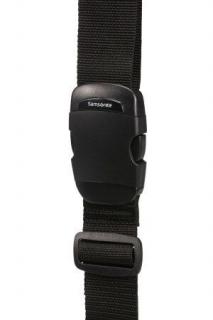 Popruh na kufor Samsonite GLOBAL TA LUGGAGE STRAP 50MM BLACK 121312-1041