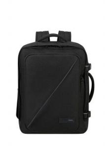 Príručná cestovná taška-batoh American Tourister TAKE2CABIN CASUAL BACKPACK M- BLACK, 38 l 149175-1041