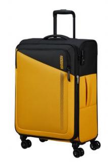Stredný kufor American Tourister DARING DASH SPINNER -M- EXP- TSA - 67 l 150911 - Blak/Yellow - daring dash 150911