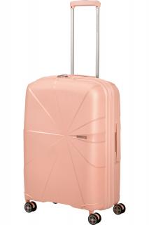 Stredný kufor American Tourister STARVIBE SPINNER 67/24 EXP TSA, 70 l 146371 - Metallic Peach 146371