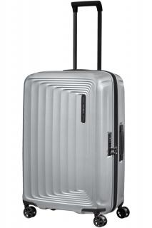 Stredný kufor Samsonite NUON SPINNER 69/25 EXP, 79 l 134400 - Matt Silver Nuon 134400