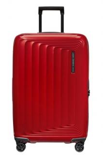 Stredný kufor Samsonite NUON SPINNER 69/25 EXP, 79 l 134400 - Metallic Red 134399-1544 134400