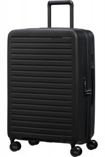 Stredný kufor Samsonite RESTACKD SPINNER 68/25 EXP , 71 l 150704 - BLACK- Restackd 150704