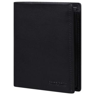 Veľká kožená pánska peňaženka SAMSONITE Attack 2 SLG 144451 - Black 144451