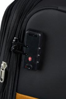 Veľký kufor American Tourister DARING DASH SPINNER L EXP TSA , 107 l 150912 - Blak/Yellow - daring dash 150912