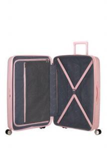 Veľký kufor AMERICAN TOURISTER SOUNDBOX SPINNER 77/28 TSA EXP, 97 l 88474 - Pastel Pink 88474