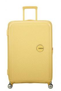Veľký kufor AMERICAN TOURISTER SOUNDBOX SPINNER 77/28 TSA EXP, 97 l 88474 - Pastel Yellow 88474