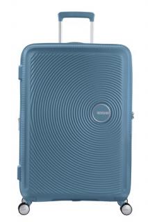 Veľký kufor AMERICAN TOURISTER SOUNDBOX SPINNER 77/28 TSA EXP, 97 l 88474 - Stone Blue 88474