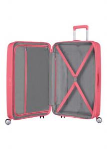 Veľký kufor AMERICAN TOURISTER SOUNDBOX SPINNER 77/28 TSA EXP, 97 l 88474 - Sun Kissed Coral 88474