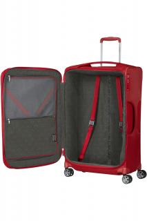 Veľký kufor Samsonite D´LITE SPINNER 78/29 EXP , 107-118 l 137232 - Chilly red 1198 137232