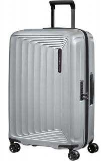 Veľký kufor Samsonite NUON SPINNER 75/28 EXP, 100 l 134402 - Matt Silver Nuon 134402