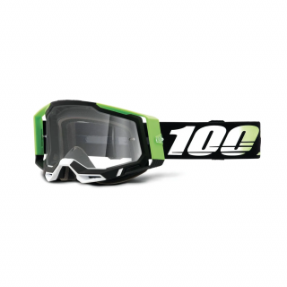 100% Racecraft 2, MX okuliare - Kalkuta - Clear Lens