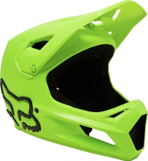 Detské integrálna prilba Fox Yth Rampage Helmet, Ce/Cpsc Fluo Yellow Veľkosť: YL
