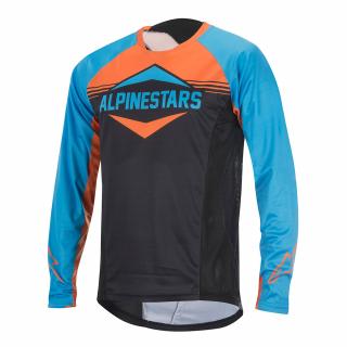 Dres Alpinestars Mesa L/S Bright Blue Bright Orange Veľkosť: L