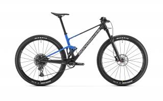 Mondraker F-Podium Carbon, bicykel - Carbon carrera blue/white/navy blue 2024 Veľkosť: XL