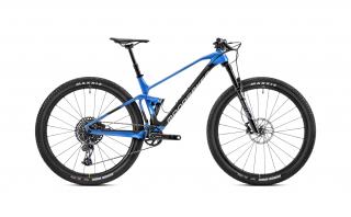 Mondraker F-Podium Carbon DC R 2023 marlin blue/carbon/racing silver, bicykel Veľkosť: L