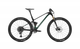 Mondraker F-Podium Carbon R 2023 carbon/british racing green/racing silver, bicykel Veľkosť: M
