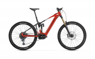 Mondraker Level RR, elektrobicykel - Flame red/vortex grey/racing silver 2024 Veľkosť: M