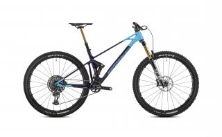 Mondraker Raze Carbon RR MIND, bicykel - Deep purple/light blue 2023 Veľkosť: L