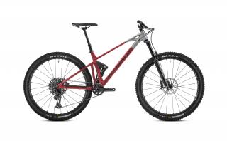 Mondraker Raze R, bicykel - Cherry red/nimbus grey 2023 Veľkosť: XL