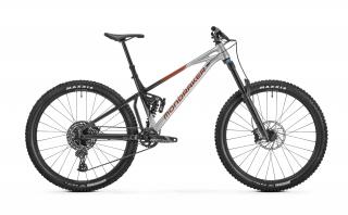 Mondraker Superfoxy, bicykel - racing silver/vortex grey/earth red 2025 Veľkosť: L