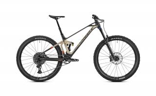 Mondraker Superfoxy Carbon R carbon/desert grey/orange 2023, bicykel Veľkosť: L