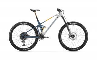 Mondraker Superfoxy Carbon RR, bicykel - Bunker grey/denim blue/yellow 2024 Veľkosť: L