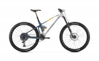 Mondraker Superfoxy Carbon RR bunker grey/denim blue/yellow 2024, bicykel Veľkosť: XL