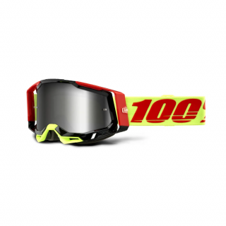 MX okuliare 100% RACECRAFT 2 Goggle Wizilver Flash Lens