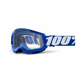 MX okuliare 100% STRATA 2 Blue - Clear Lens