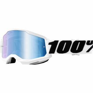 MX Okuliare 100% STRATA 2 Everestirror Blue Lens