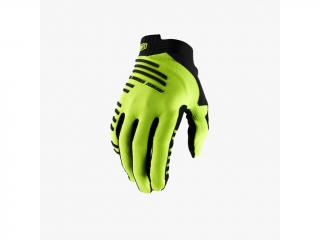 Rukavice 100% R-Core Fluo Yellow Veľkosť: S