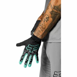 Rukavice Fox Flexair Gloves Teal Veľkosť: L