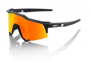 Slnečné okuliare 100% Speedcraft Tall Soft Tact Black w/ HiPer Red Multilayer