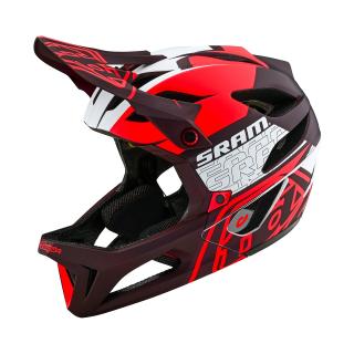 TLD Stage Mips, prilba - Sram Vector Red Veľkosť: M/L