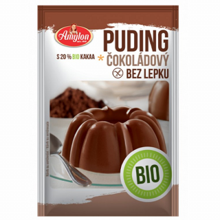 AMYLON Amylon Puding čokoládový BIO bez lepku 40 g