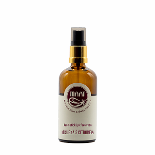 Aromaaterapie | Maat Maat Aromatická pleťová voda - Okurka s citronem 30 ml - VZOREK