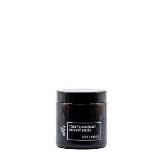 Aromaaterapie | Maat Maat Tělový a obličejový krémový balzám - Cedr s Ambrou 60 ml