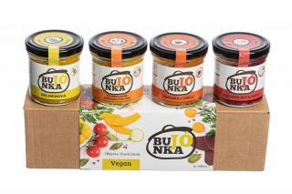 BUJÓNKA BUJÓNKA Dárková degustační sada VEGAN 4x 130 g