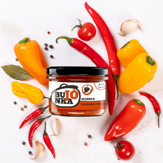 BUJÓNKA Bujónka pečená paprika s chilli 130 g